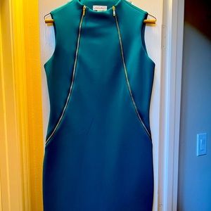 Calvin Klein midi sheath dress